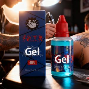 2025 nueva personalización tatuaje Gel práctica piel Microshading máquina tatuaje personalizado tinta Microblading crema Estudio de belleza - Product Image 4