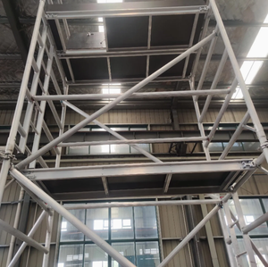 Hot <b>Sale</b> Heavy-Duty Ringlock Scaffold System <b>Planked</b> Walkway Ladders & <b>Scaffoldings</b> - Product Image 3