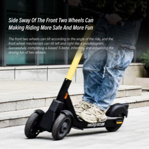 Trottinette connectée YIMI S600 avec GPS et dispositif de suivi IoT, option de location et partage public, grande batterie interchangeable, trottinette intelligente YIMI - Product Image 6