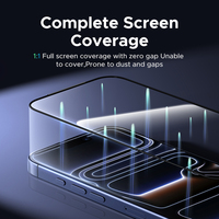 Ugreen Lot de 2 films de protection d'écran en verre trempé 3D HD pour iPhone 17 Pro Max