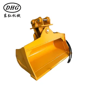 DHG-mini, 1.5 tonnes pièces d'excavatrice rivière/nettoyage/fossé prix spécial de seau d'inclinaison de seau d'inclinaison à vendre