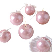 Bougie en cire solide sphérique parfumée, écologique, sans fumée, pour la maison, les mariages, les fêtes, la décoration de table, l'aromathérapie, l'assainisseur d'air