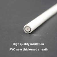 OEM, venta al por mayor, conductor sólido de PVC, 75 ohmios, Cable de vídeo coaxial digital flexible para sistemas satelitales/CCTV