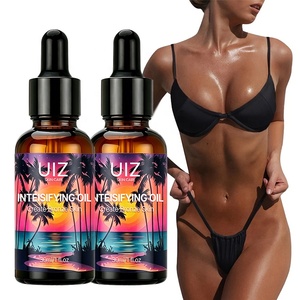 OEM Private Label 30ml Zelfbruinende Olie Serum Langdurige Extreme Bruiningsversneller Zonnebruin Druppels voor Gezicht en Lichaam - Product Image 1