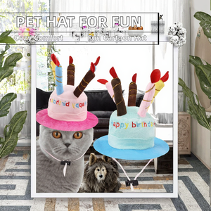 Chapeau d'hiver en peluche confortable pour chat et chien, très vendu - Product Image 2