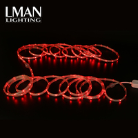 5M 10M 20M 30Leds/M 60Leds/M 110V 220V IP67 Pengendali Jarak Jauh 5050 Set Rgb Lampu Strip Led