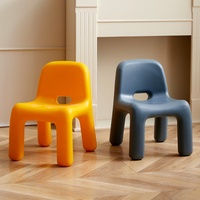 Meubles de salon écologiques nordiques en PE, chaises pour enfants