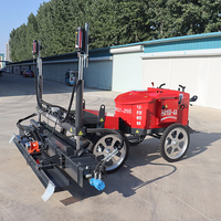 Machine de nivellement de sol en béton à laser haute efficacité de 22 kW/30 CV, à moteur, faible entretien