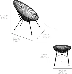 Fransız açık halat yemek hasır sandalye tavuskuşu pe Rattan yuvarlak alüminyum veranda Rattan yemek açık masa ve sandalye seti