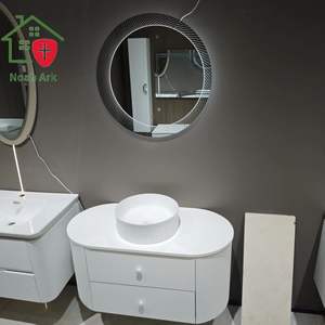 Mueble de Baño Moderno de Madera Contrachapada, Resistente al Agua, Ecológico, con Acabado Lacado, de Pared, de Alta Calidad y Bajo Precio, Certificado por CE, Directo de Fábrica - Product Image 3