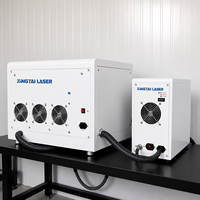 Machine laser à fibre CNC multifonctionnelle entièrement protégée et anti-poussière XT-4040 avec IA pour la gravure et la découpe de bijoux en laiton, or et argent