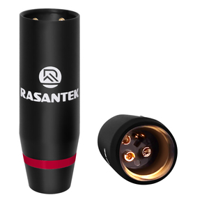 RASANTEK chapado en oro 24 K 3 pin xlr conector macho - Product Image 4