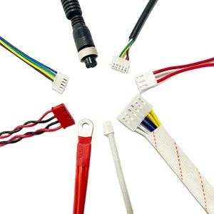 XH125 PH20 XH254 Terminal Kablo İşleme Kırmızı Siyah Düz Kablo 2P Elektronik Kablo ZH15 Terminal Kablo Demeti - Product Image 1