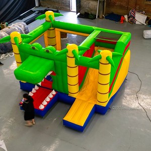 Casa de salto, gorila inflable, casa de rebote azul, castillo hinchable, casas de rebote de cocodrilo inflables a la venta - Product Image 1