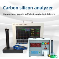 Analyseur thermique rapide intelligent pour l'instrument de mesure de silicium de carbone de four de fonte de fer