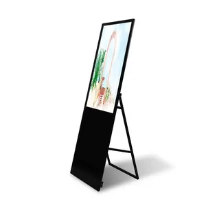 Shenzhen Beloong 32 43 49 55 65 inç standı dokunmatik ekran kiosk ekranı LCD dijital tabela