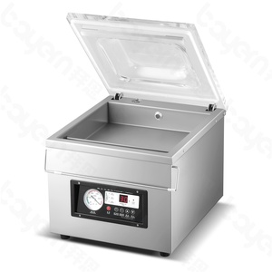 เครื่องซีลสูญญากาศแบบตั้งโต๊ะกึ่งอัตโนมัติ รุ่น DZ-320 สำหรับบรรจุภัณฑ์อาหาร ข้าว เนื้อ ปลา - Product Image 4