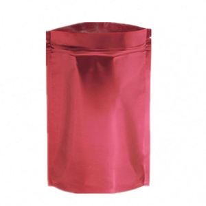 Sac en aluminium à fermeture éclair autoportant avec logo personnalisé, prix usine 2026, 14x20cm, pack promotionnel - Product Image 2