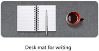 Tapis de bureau personnalisé en feutre épais de 3 mm, tapis de protection antidérapant pour bureau, tapis de jeu écologique 800x400 mm, accessoire de décoration de table