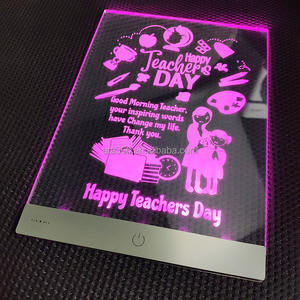 I <span class=keywords><strong>regali</strong></span> degli insegnanti di musica <span class=keywords><strong>personalizzati</strong></span> in bianco personalizzano le carte acriliche per i <span class=keywords><strong>regali</strong></span> di apprezzamento degli insegnanti 3D regalo acrilico dell'insegnante - Product Image 4