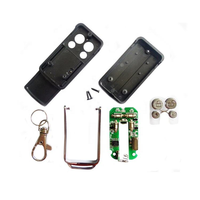Control Remoto Inalámbrico Automático de 433MHz 315MHz, Duplicador de Control Remoto de 4 Teclas para Puerta de Garaje Eléctrica