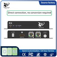 CGT pour Extenseur Vidéo 4K/30Hz 100M Ethernet 20KM Transmission Longue Distance Non Compressée Boîtier Métallique Extérieur