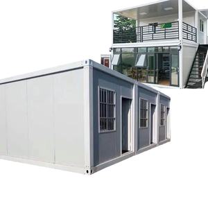 Casa Contenedor Prefabricada de 20 pies, Edificio de Oficina Móvil Portátil para Obras, Casa de Techo Alto, Casas Prefabricadas, Remolque Casa Móvil - Product Image 1