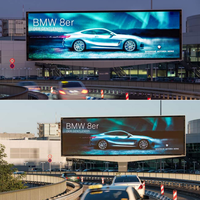 Écran LED extérieur haute luminosité IP65 pour la signalisation numérique des aéroports, des centres de transport et des stades