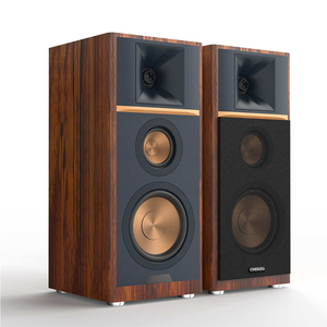 Nuevos Altavoces de Estantería de Madera de Tres Vías y 160 W con Subwoofer de 5,25'', 2.0 Activos, con Cable e Inalámbricos BT5.3, Cono de Cobre, Bajos de Alta Potencia - Product Image 4