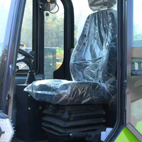 Mini-chargeuse sur pneus électrique homologuée CE, 2000 kg, compacte, pour travaux de construction, fermes, jardins et tâches municipales