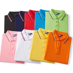 Mens Polo Shirts Cotton Custom logo Custom Embroidery Polo Business Advertising Promotional Office Uniform Design Polo Shirt