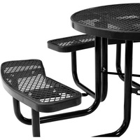 Tables et chaises de jardin, ensembles de repas d'extérieur - Style américain en fer forgé pour patio et espaces communautaires, sièges décontractés, origine Chine