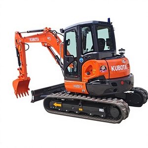 Crawler excavator <b>mini</b> used excavator kubota kx057-4 5ton 5.5ton 6ton small second <b>hand</b> excavator kubota kx163 kx165 with EPA/CE - Product Image 1