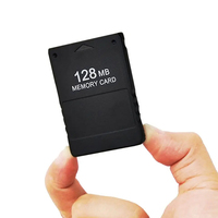 Carte mémoire RGEEK 128 Mo 256 Mo pour sauver les données de jeu, module pour Playstation 2 pour PS2 avec boîte de vente au détail