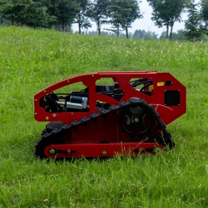 Cortadora de Césped con Control Remoto, Capaz de Trabajar en Zonas Húmedas y Pantanos, Baja Presión sobre el Suelo, para Trabajos de Corte en Estanques de Retención y Canales de Drenaje - Product Image 3