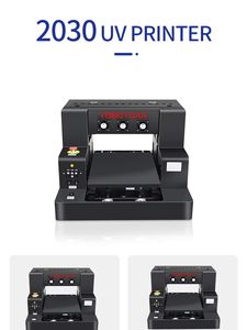 Imprimante DTF UV à plat XP600 nouvelle génération A3/A4 pour coques de téléphone en PVC, bouteilles en verre acrylique, autocollants, toiles, carnets et surfaces en fer - Product Image 2