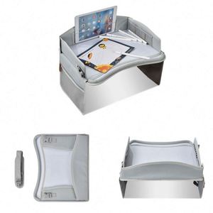 Plateau de voyage pliable pour enfants, organisateur de siège arrière de voiture, en stock usine BSCI pour une expédition rapide - Product Image 3