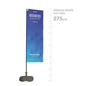 Bandiera rettangolare EOLOSMALL per merchandising promozionale - Product Image 1