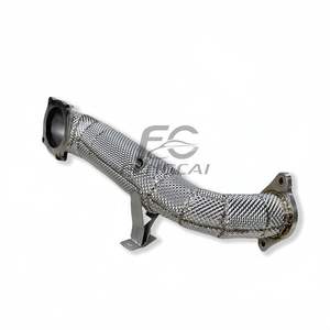 Collecteur d'échappement sport personnalisé pour Alfa Romeo Giulia 2.0T 2017+ en acier inoxydable avec isolation thermique pour une performance accrue en course - Product Image 4