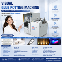 Máquina Automática de Dosificación de Pegamento AB de 2 Componentes con Posicionamiento Visual, Dispensador de Resina Epoxi y Silicona para Componentes Electrónicos de PCB y LED