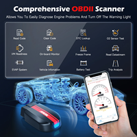 Escáner de coche inalámbrico ANCLE BD200, Analizador de coche profesional completo, lector de código, herramienta de diagnóstico con garantía de 1 año, modelo 2025