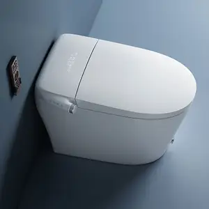 hight quality villa eclectic auto open toilet seat bathroom hygienic smart toilet with remote control