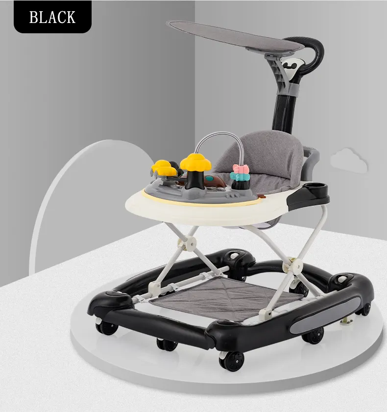 Samtoy 5 em 1 carrinho de bebê multifuncional atualizado push and pull, carrinho de mesa para atividades, scooter, bebê walker2024 com rodas