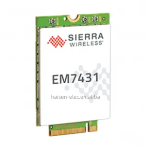 原装Sierra无线AirPrime EM7431 LTE Cat7嵌入式模块4G lte-fdd、lte-tdd、dc-hspa + 、HSPA + 、HSDPA、HSUPA、WCDMA