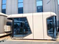 Maison Capsule Mobile 20ft 40ft : Isolation Thermique Durable, Innovation Luxe, Résistance aux Intempéries Robuste