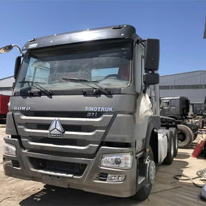 Camión Tractor Usado Sinotruk Euro2 Diésel 6X4 con Volante a la Izquierda, HOWO de 10 Ruedas, Capacidad de Carga de 21-30T, 371hp, Cámara Trasera de 360°, Logística - Product Image 1