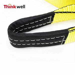 30000Lbs 3 "sıcak satış yüksek mukavemetli Off-Road kiti çekme kayışı ağır kurtarma kayışı - Product Image 3