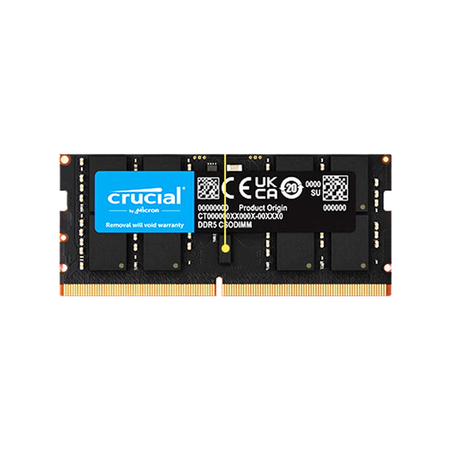 Wholesale Bulk Crucials 32GB DDR5 6400 Notebook RAM Original Micron IC Laptop Memory for Bulk Purchase PC Parts