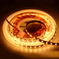 Bande LED intelligente avec garantie de 5 ans, SMD2835, blanc réglable CW WW, 12V 24V, dimmable, CRI élevé Ra80, 3000K, éclairage décoratif intérieur pour la maison