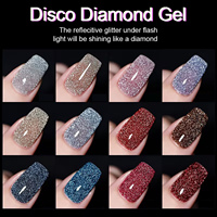 Fournisseur d'usine chinois 29 couleurs logo personnalisé étiquette privée diamant Gel vernis à ongles beauté avec échantillon gratuit livraison gratuite